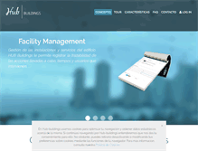 Tablet Screenshot of hub-buildings.com